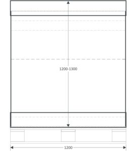 Option 6 - bis zu 1300 mm